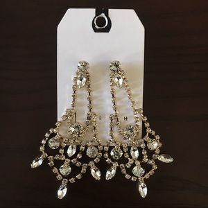 Leith crystal chandelier earrings